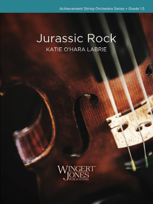 Wingert-Jones Publications - Jurassic Rock LaBrie Orchestre  cordes Niveau1,5