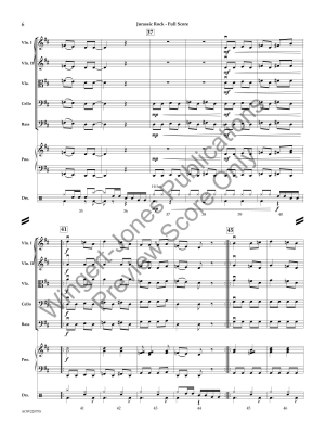Jurassic Rock - LaBrie - String Orchestra - Gr. 1.5