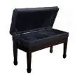 MAESTRO 1G PE Adjustable Piano Bench - Polished Ebony