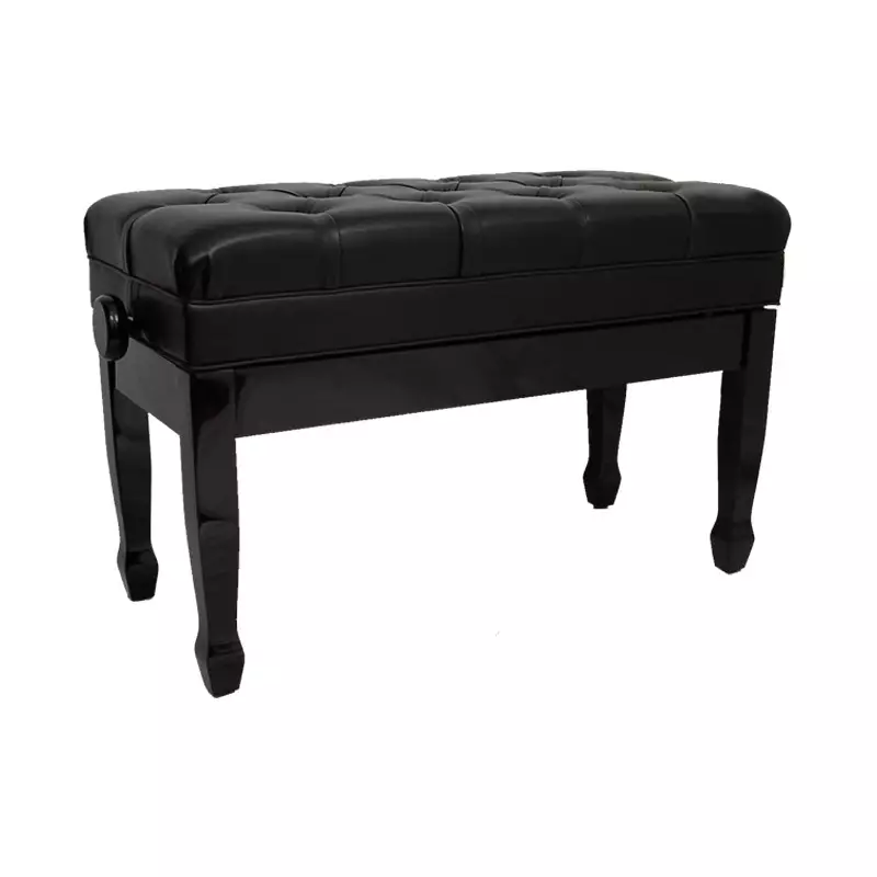 MAESTRO 1G PE Adjustable Piano Bench - Polished Ebony