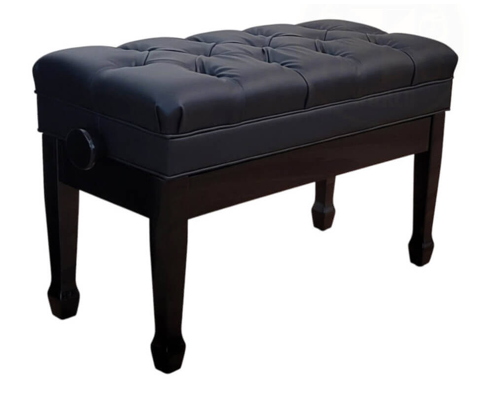 MAESTRO 1G PE Adjustable Piano Bench - Polished Ebony
