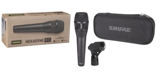 NXN8/C Nexadyne Cardiod XLR Microphone - Black