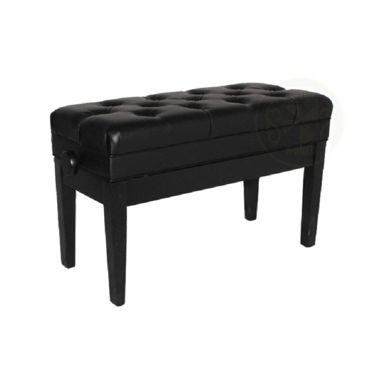 MAESTRO 1C PE Adjustable Piano Bench - Polished Ebony
