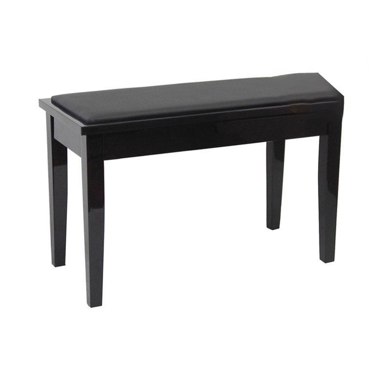 ACE 20 2C PE Fixed Height Piano Bench - Polished Ebony