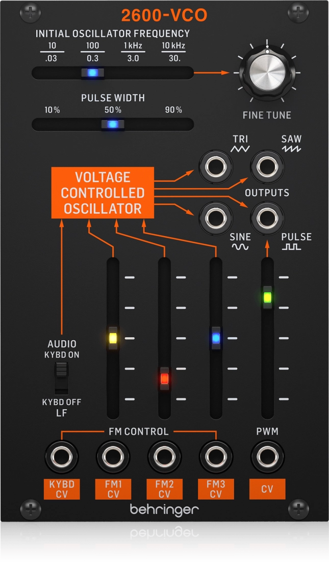 2600-VCO Legendary Analog VCO Module for Eurorack