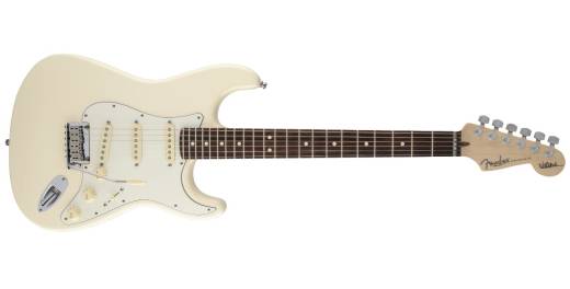Jeff Beck Signature Stratocaster Electric Guitar - Olympic White