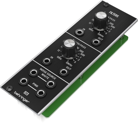 Module-filtre analogique 923 Dual pour Eurorack