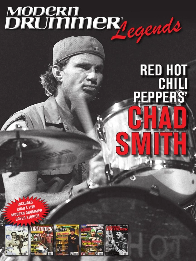 Modern Drummer Legends: Red Hot Chili Peppers\' Chad Smith - Frangioni - Drum Set - Book