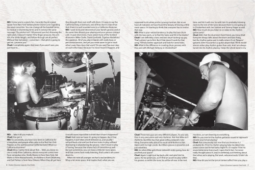 Modern Drummer Legends: Red Hot Chili Peppers\' Chad Smith - Frangioni - Drum Set - Book