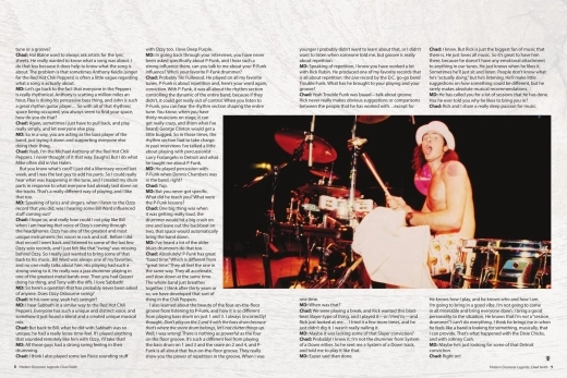 Modern Drummer Legends: Red Hot Chili Peppers\' Chad Smith - Frangioni - Drum Set - Book