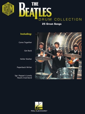 The Beatles Drum Collection: Drum Recorded Versions - Drum Set - Book