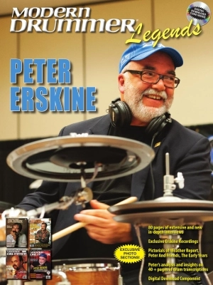 Hal Leonard - Modern Drummer Legends: Peter Erskine - Frangioni - Drum Set - Book/Audio Online