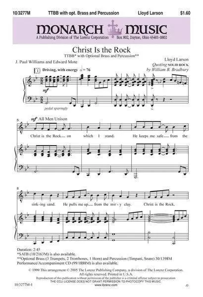 Christ Is the Rock