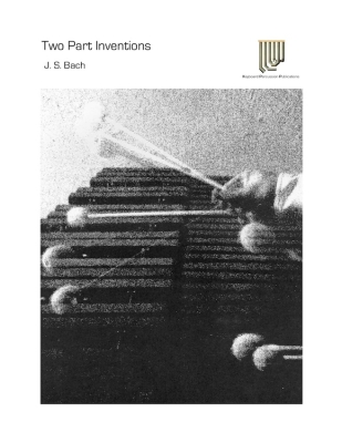 Two Part Inventions - Bach/Stevens - Marimba - Book