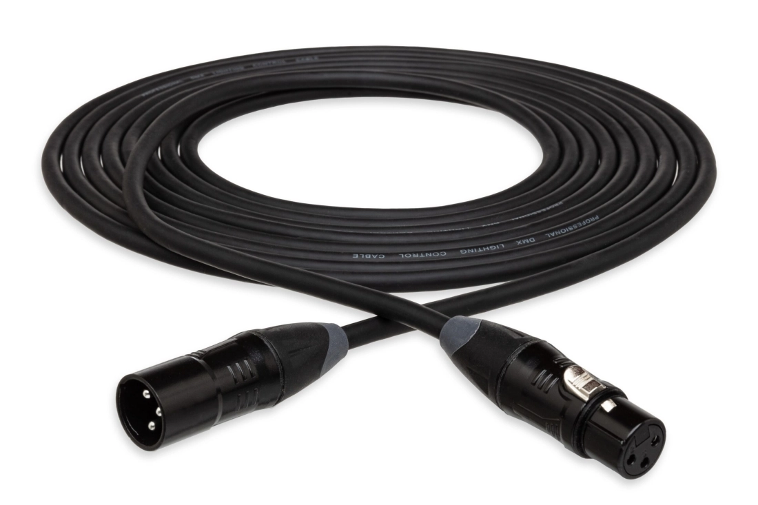 DMX400 Cable XLR3F to XLR3M - 5 Foot