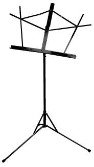Basic Folding Music Stand in Black