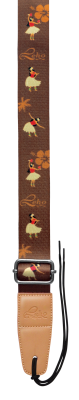 Leho - Colourful Ukulele Strap - Art Dancing Hula Girls