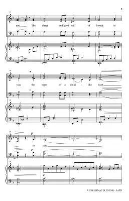A Christmas Blessing - Purifoy - SATB Accompanied - Choral Octavo