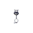 American Plating - Yamaha-Style Standard Clarinet Lyre with Ring - Nickel