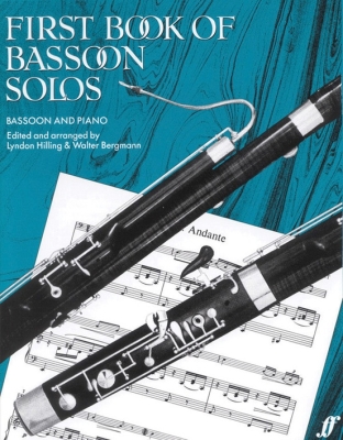 Faber Music - First Book of Bassoon Solos - Hilling/Bergmann - Bassoon/Piano - Book