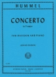 International Music Company - Concerto in F major - Hummel\/Sharrow - Bassoon\/Piano - Sheet Music