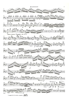 Concerto in F major - Hummel/Sharrow - Bassoon/Piano - Sheet Music