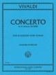 International Music Company - Concerto in A minor, RV 498 - Vivaldi\/Sharrow - Bassoon\/Piano - Sheet Music