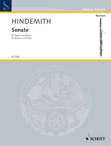 Sonata - Hindemith - Bassoon/Piano - Sheet Music