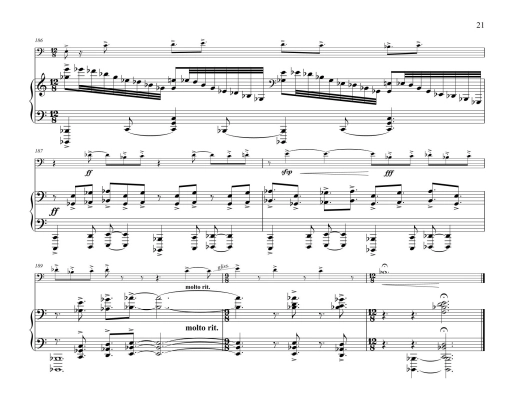 Fantasy - Covey - Trombone/Piano - Sheet Music