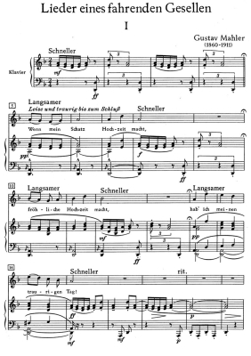 Songs of a Wayfarer - Mahler/Sparkes - Horn/Piano - Sheet Music