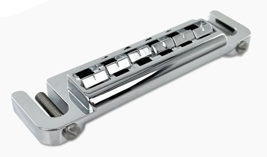 All Parts - Leo Quan Badass Wraparound Guitar Bridge - Chrome