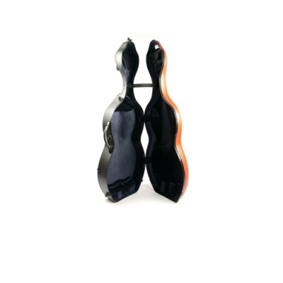 Hightech Shamrock Cello Case - Orange