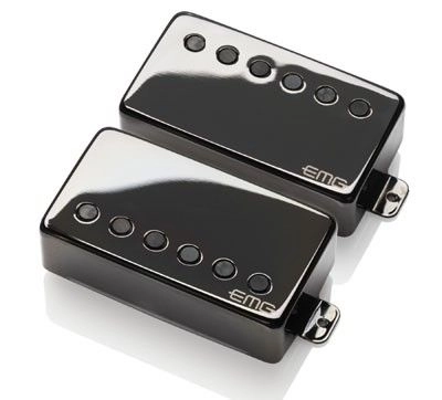 James Hetfield \'\'HET\'\' F-Spaced Pickup Set - Black Chrome