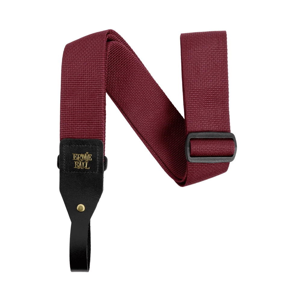 Acoustic Guitar Strap - Burgundy