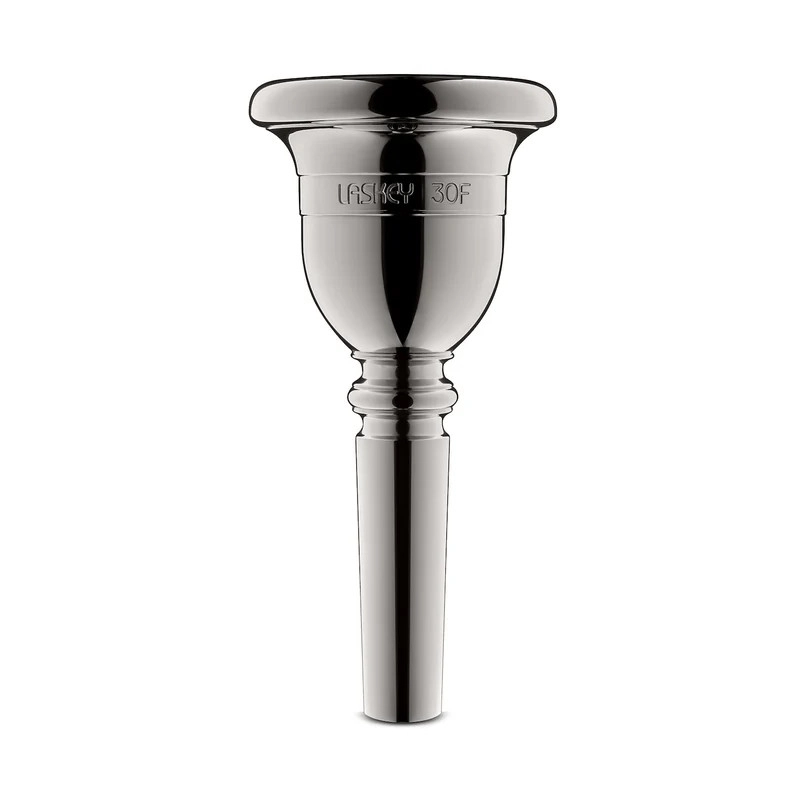 Silver Plated Tuba Mouthpiece - 30F, Regular Shank