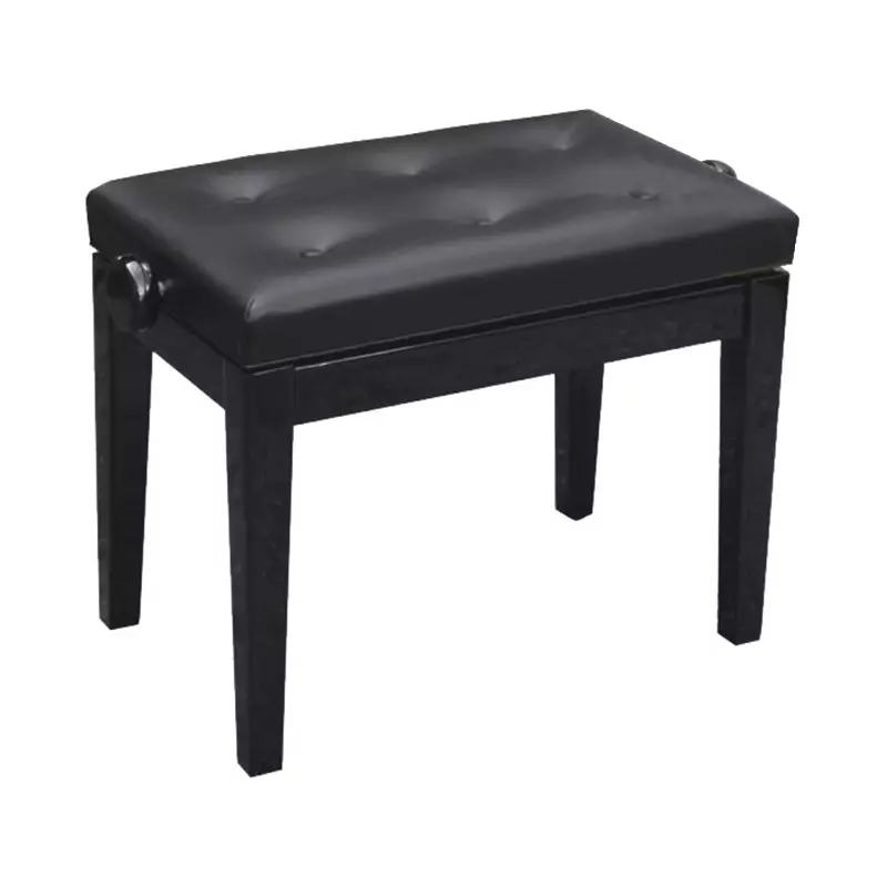 Sonata 1C PE Adjustable Piano Bench - Polished Ebony