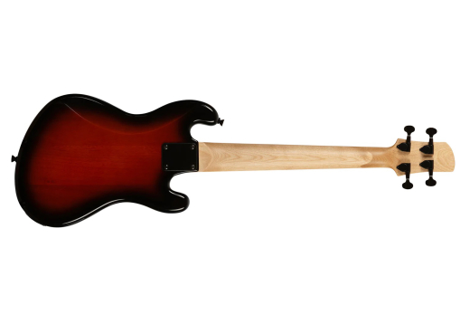 Solid Body 4-String Acoustic/Electric Fretted U-BASS with Gigbag, Left-Handed - Tobacco Burst