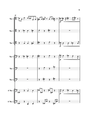 Old Toronto Suite (1999)- Francis - 8 Trombones - Score/Parts