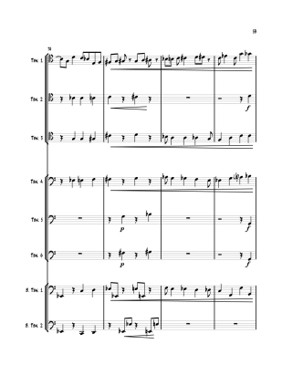 Old Toronto Suite (1999)- Francis - 8 Trombones - Score/Parts