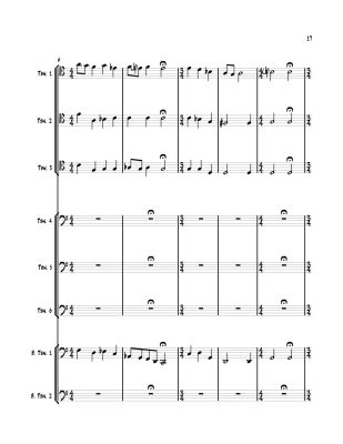 Old Toronto Suite (1999)- Francis - 8 Trombones - Score/Parts