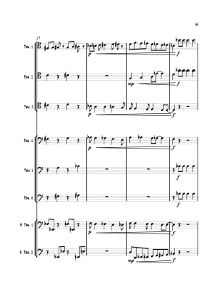 Old Toronto Suite (1999)- Francis - 8 Trombones - Score/Parts