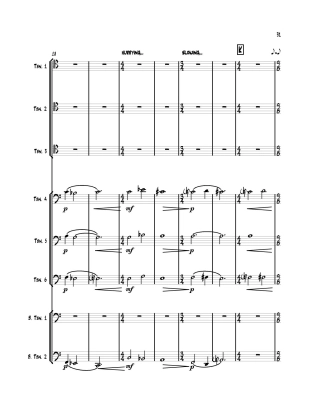 Old Toronto Suite (1999)- Francis - 8 Trombones - Score/Parts