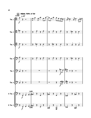 Old Toronto Suite (1999)- Francis - 8 Trombones - Score/Parts