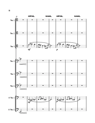 Old Toronto Suite (1999)- Francis - 8 Trombones - Score/Parts