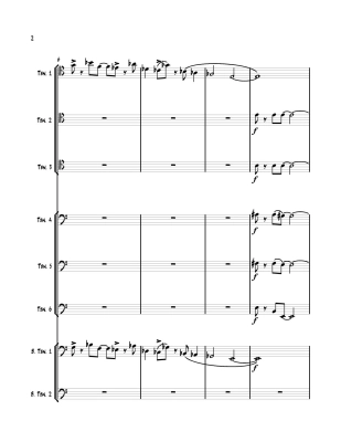 Old Toronto Suite (1999)- Francis - 8 Trombones - Score/Parts