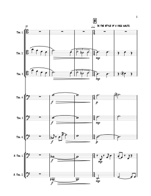 Old Toronto Suite (1999)- Francis - 8 Trombones - Score/Parts