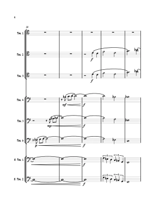 Old Toronto Suite (1999)- Francis - 8 Trombones - Score/Parts