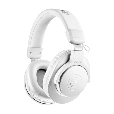 Audio-Technica - ATH-M20xBT Wireless Over-Ear Headphones - White