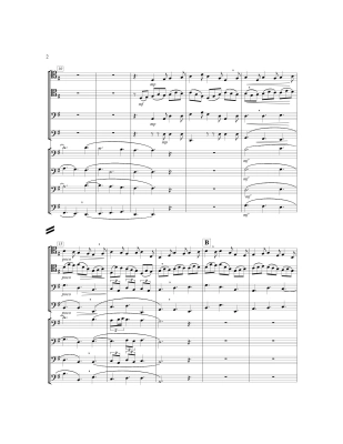 Jesu, Joy of Man\'s Desiring (from Cantata no. 147) - Bach/Schultz - 8 Trombones - Score/Parts