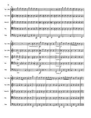 First Suite in E-flat - Holst/Bergler - Brass Quintet - Score/Parts